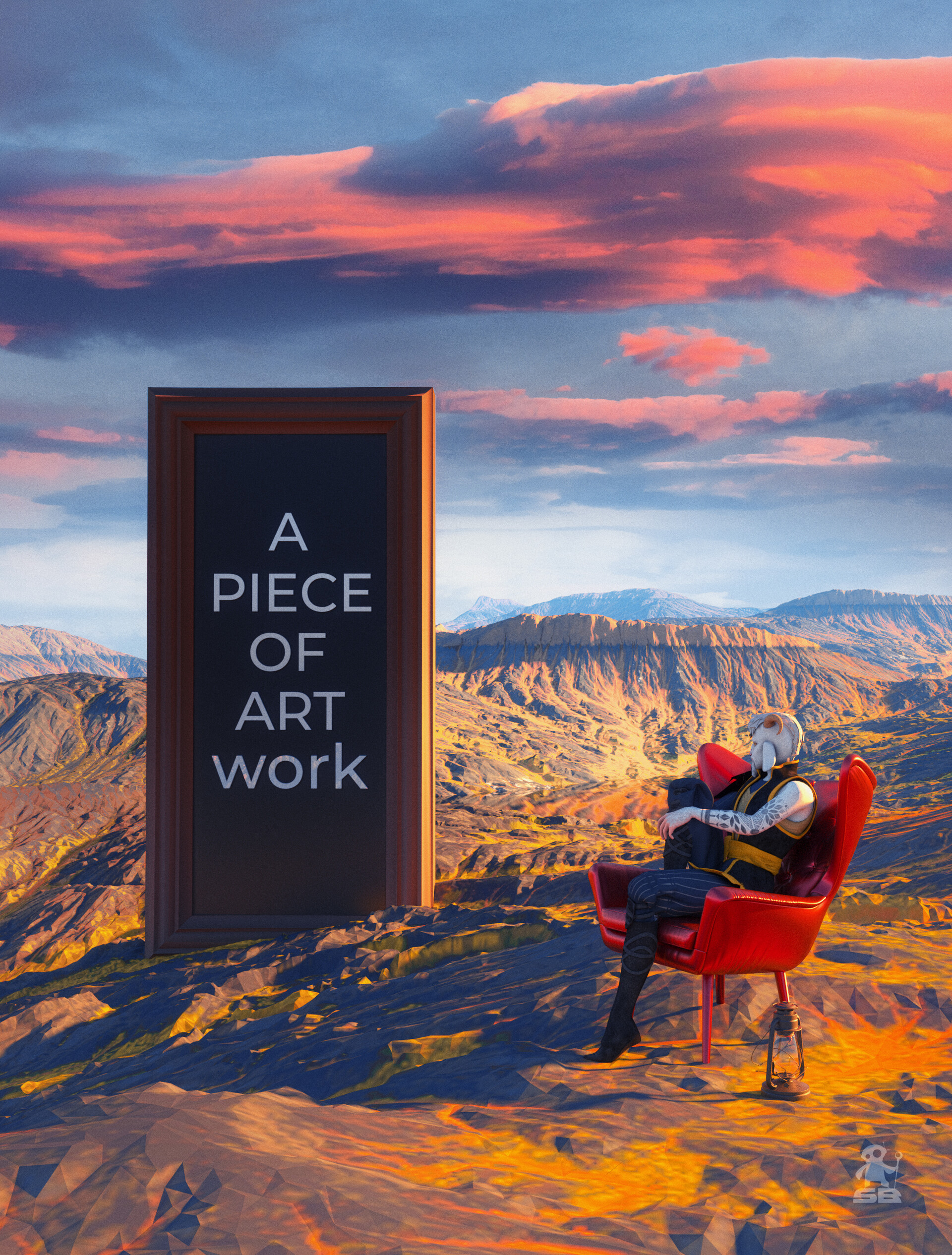 A PIECE OF AN ARTWORK