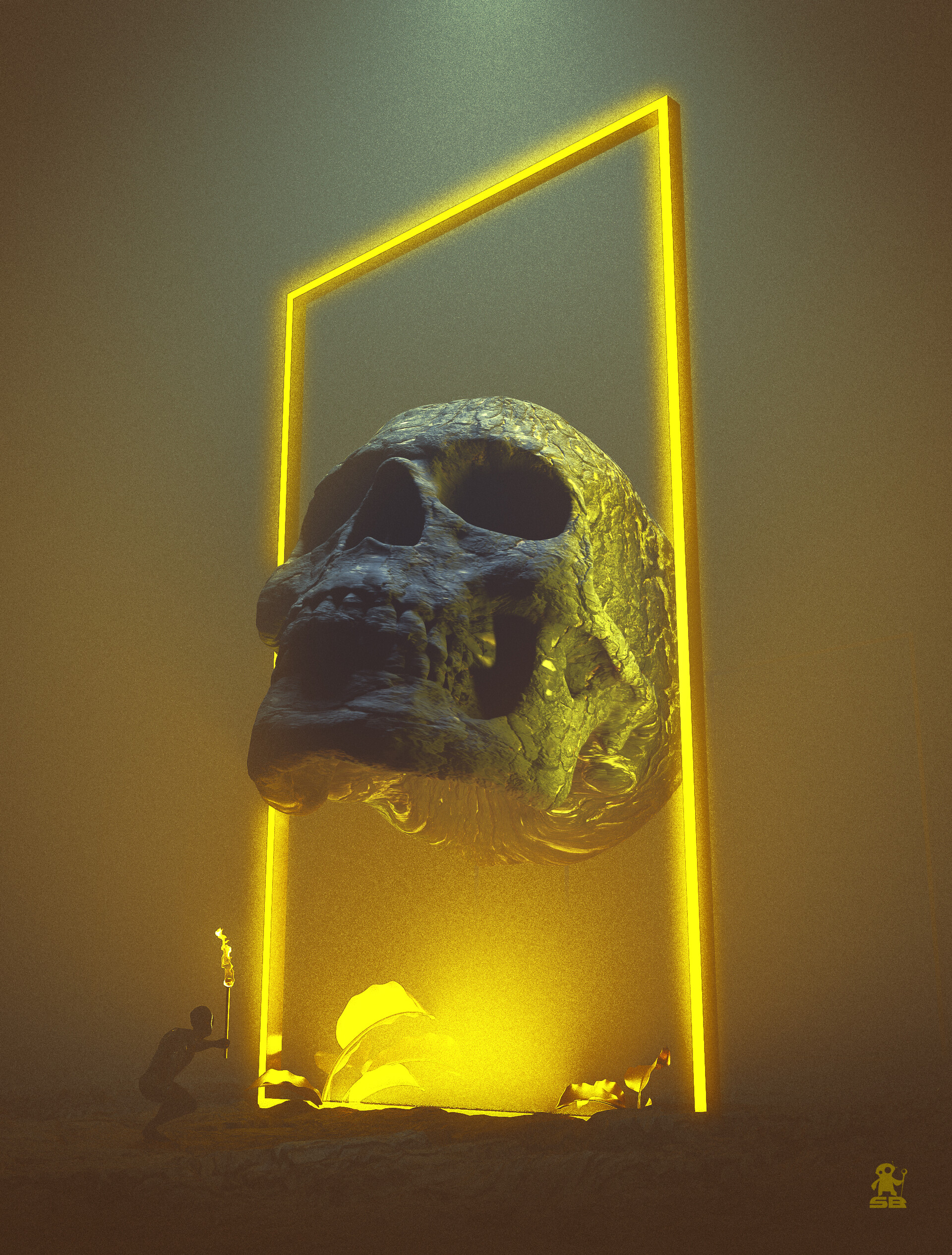 NEON SKULL