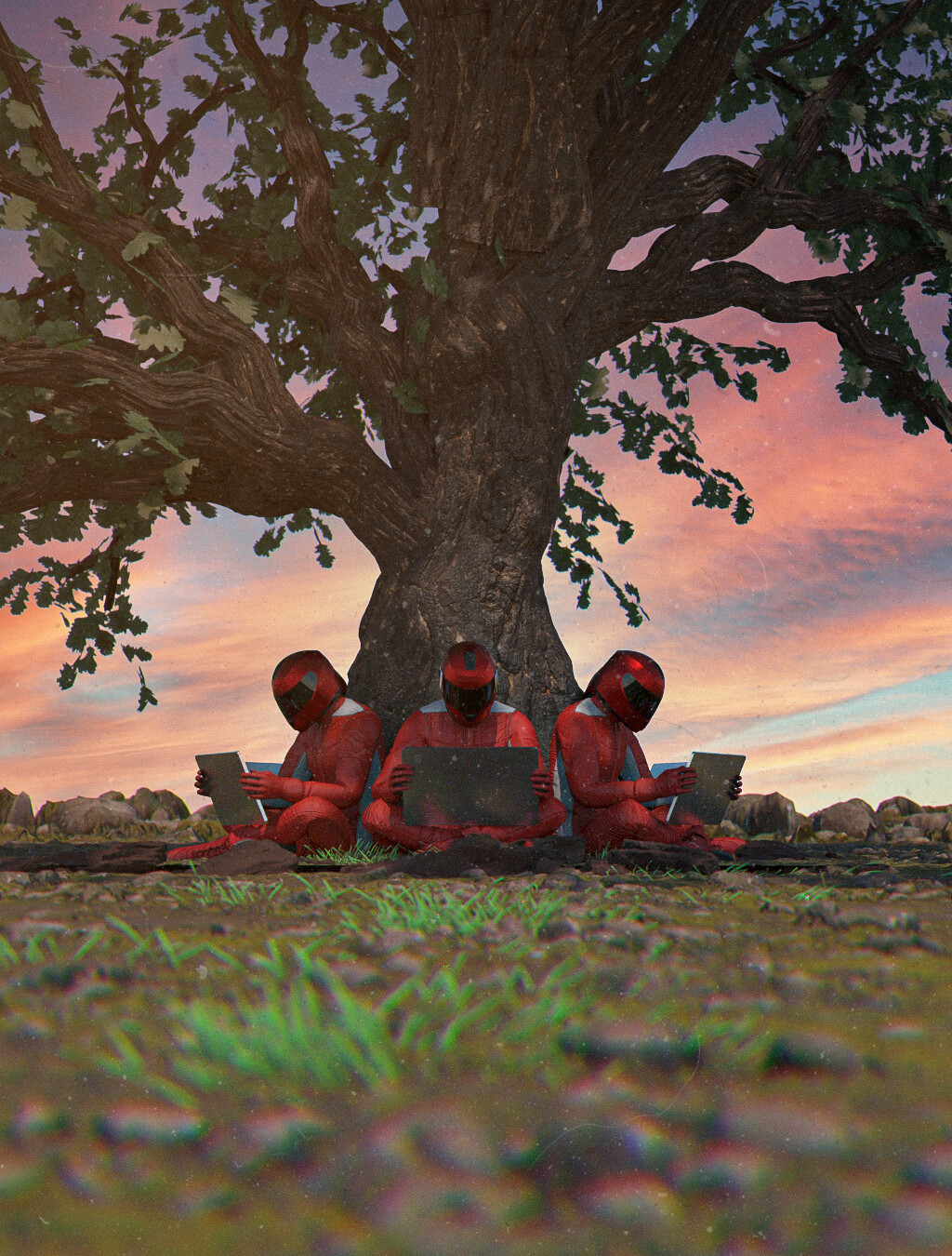 UNDER THE TREE