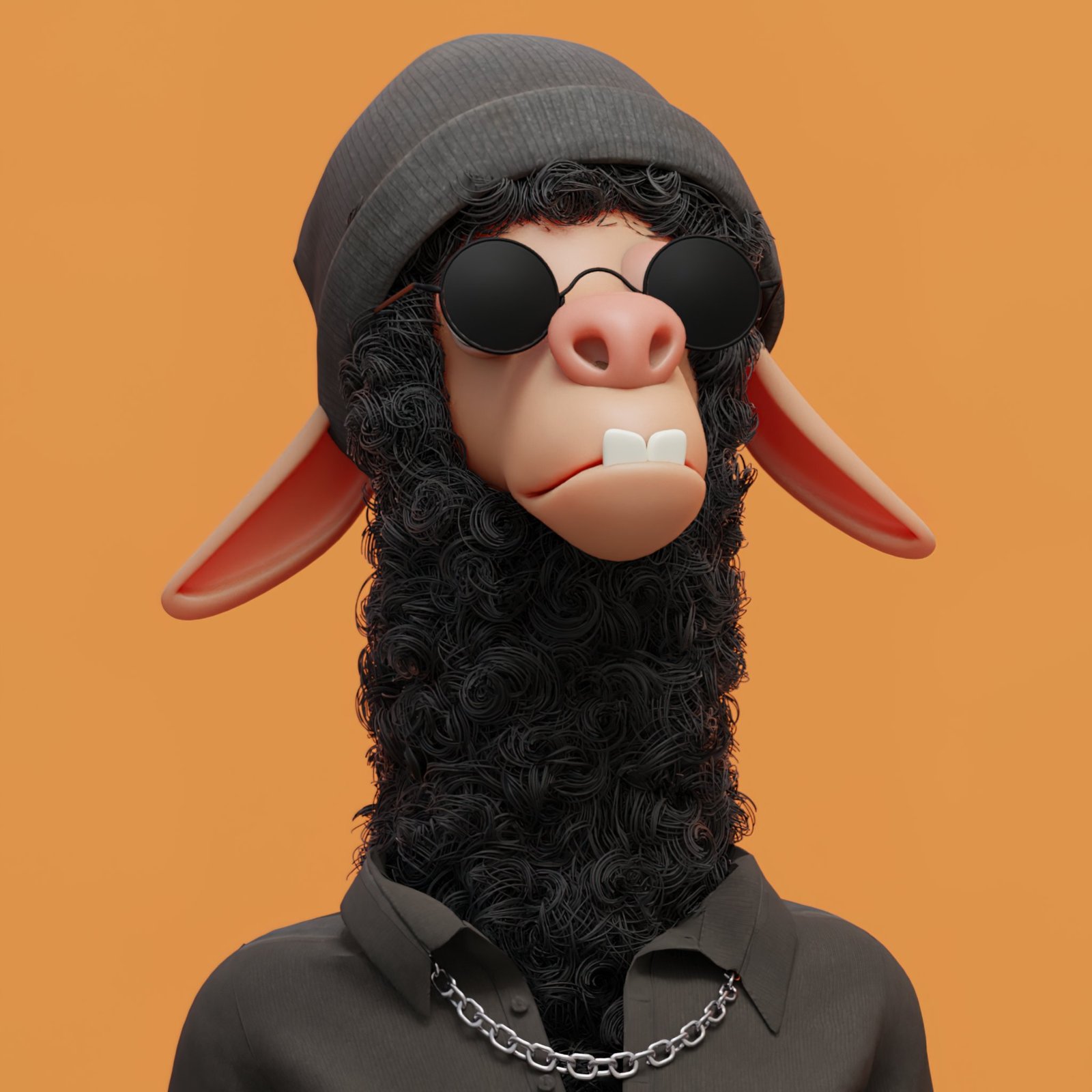 Laidback Llama — Orange