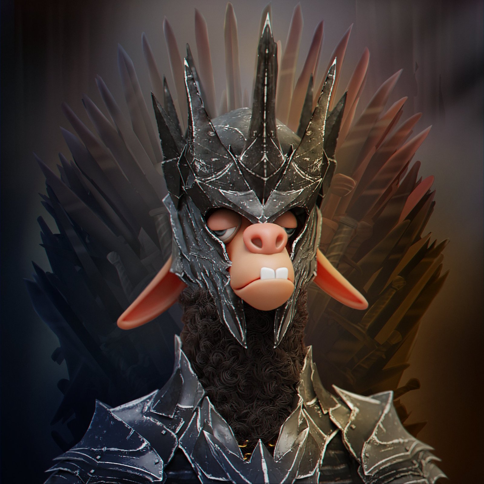 Laidback Llama — Throne